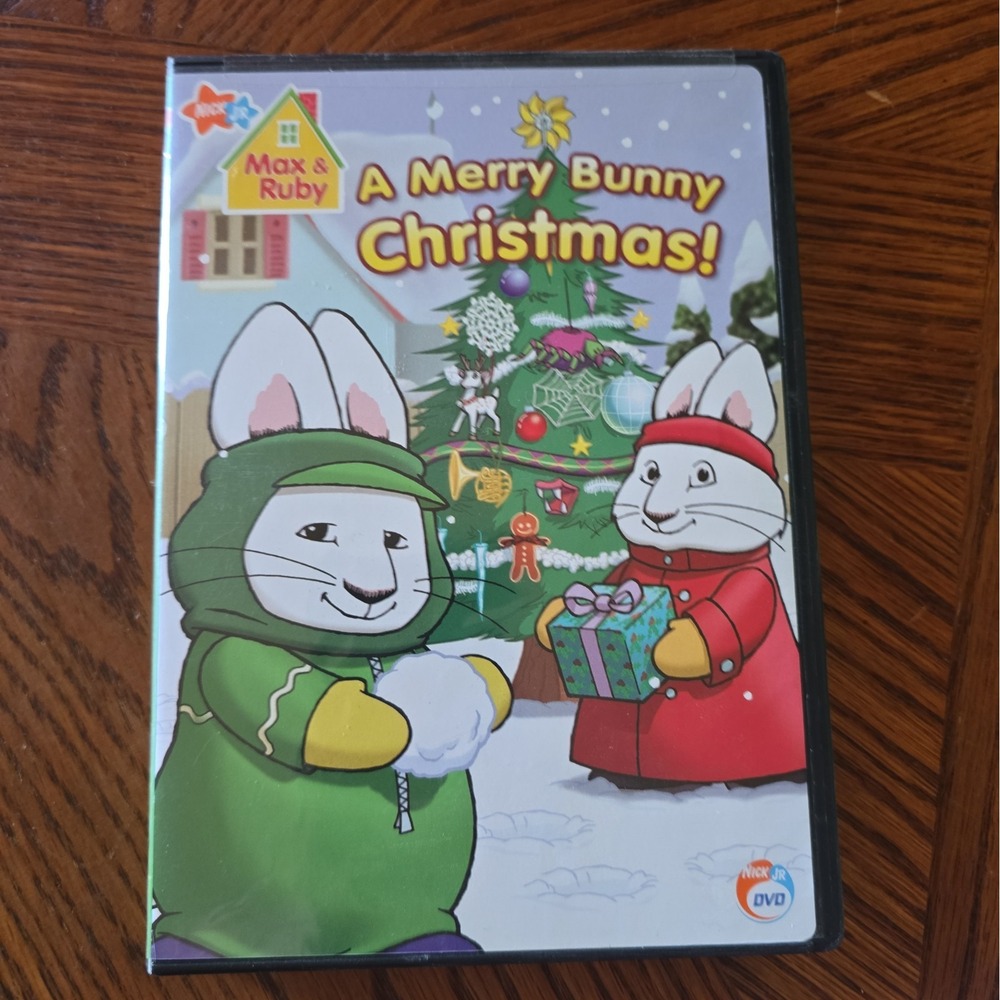 Max & Ruby : A Merry Bunny Christmas! DVD Full Screen Nick Jr. (NEW/SEALED)